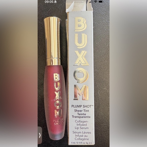 Buxom Plump Shot Sheer Tint Collagen-Infused Lip Serum-Fuchsia You - Picture 7 of 8